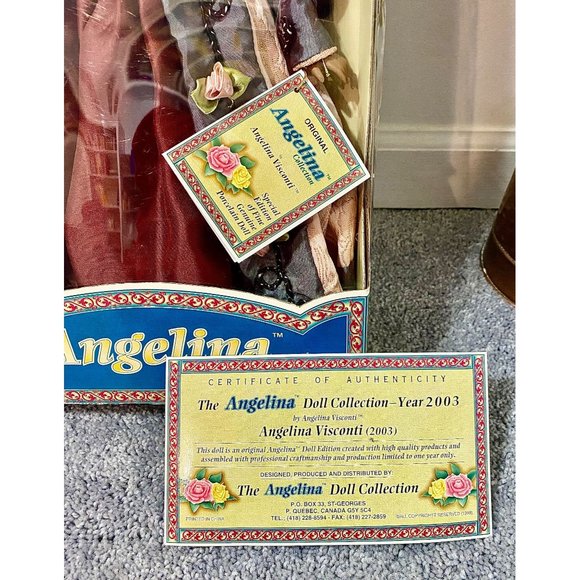 African American doll, Angelina Visconti doll, NEW in Box, 18" Height, so cute - Picture 6 of 17